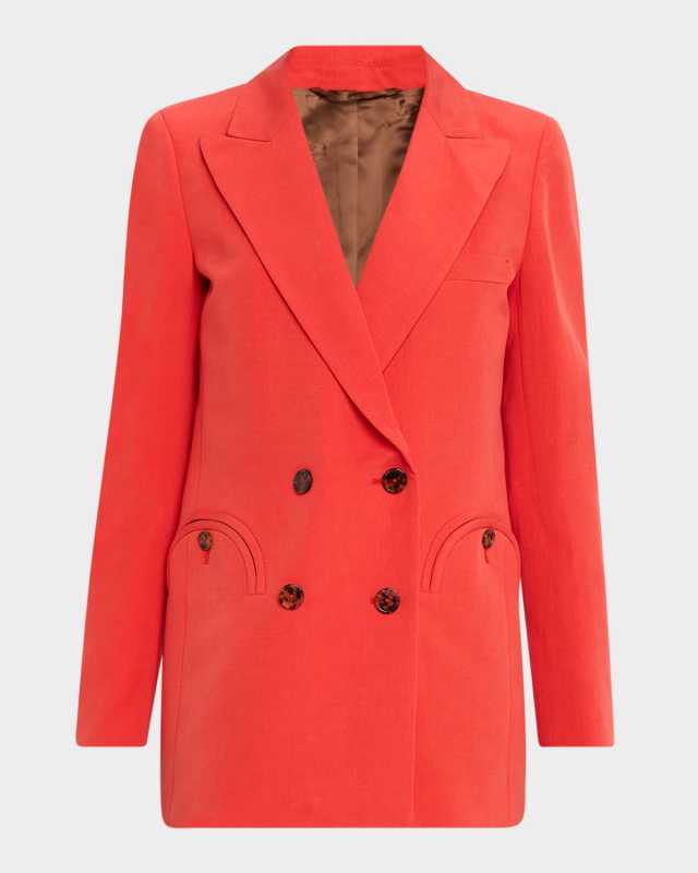 Flica Double-Breasted Everyday Blazer